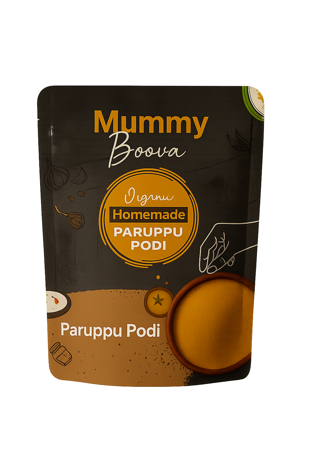 Mummy Boova – Organic Homemade Paruppu Podi