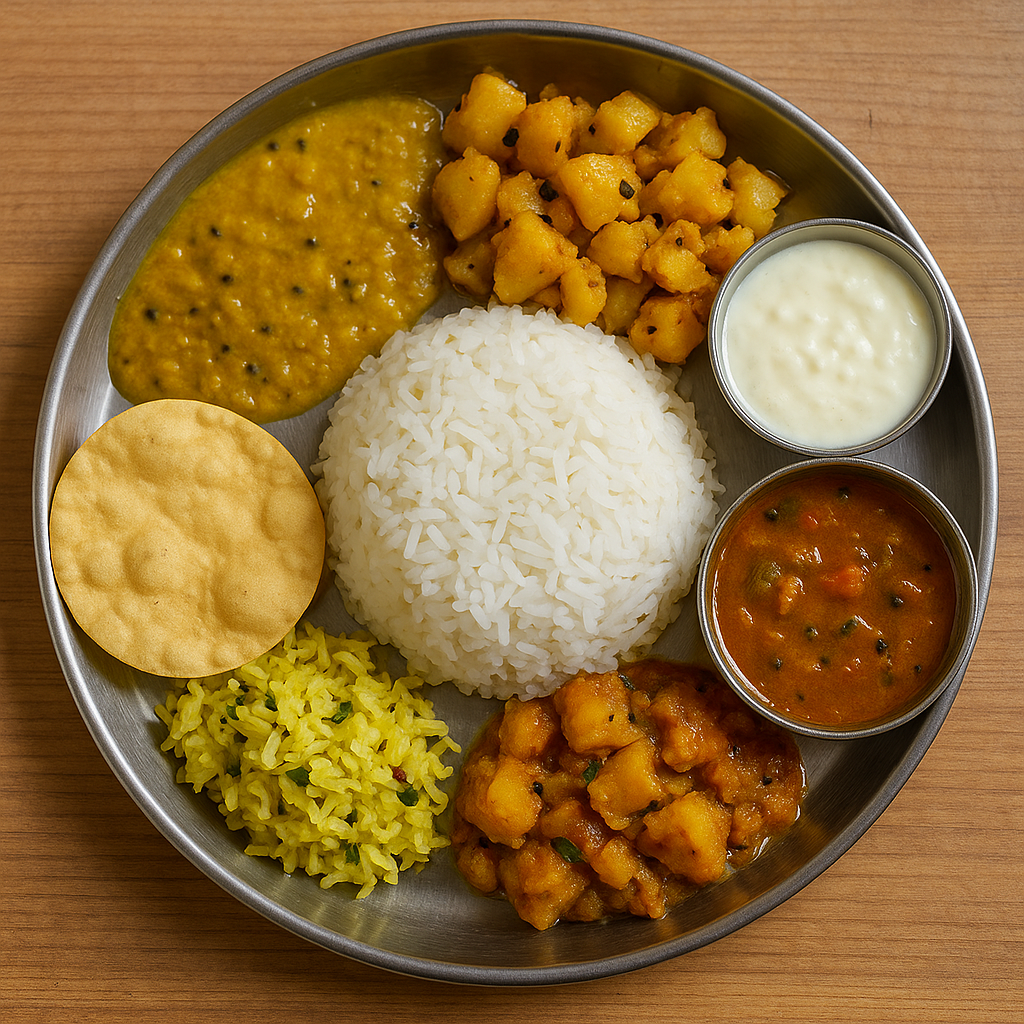 South Indian meals
